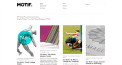 Desktop Screenshot of motif.ie